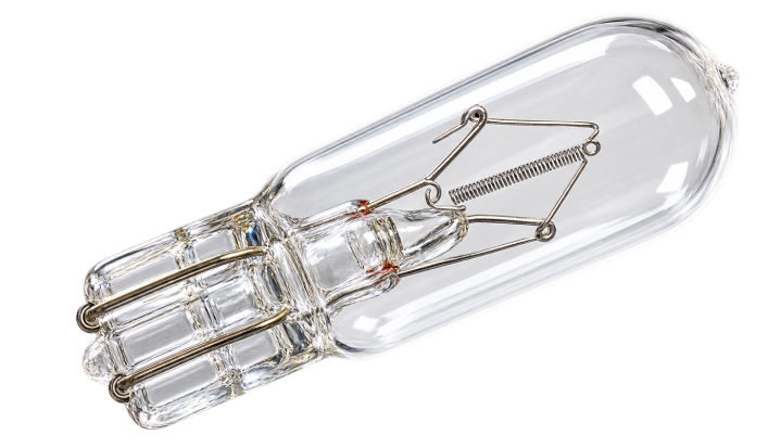 Ampoule de sortie