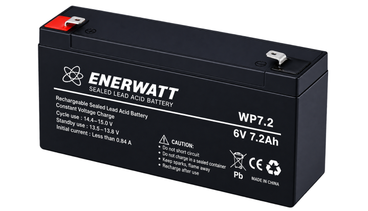 Batterie 6 volts 7.2 amps